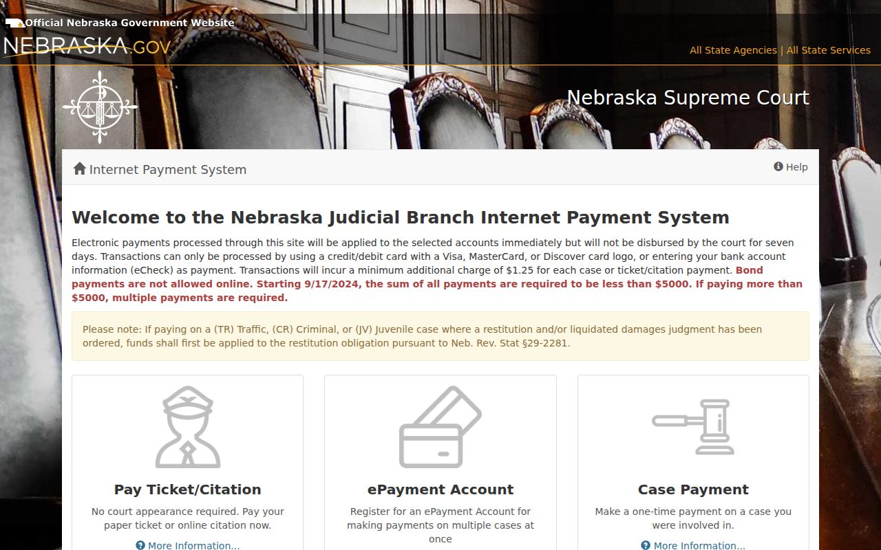 Boone County bench warrant payment source