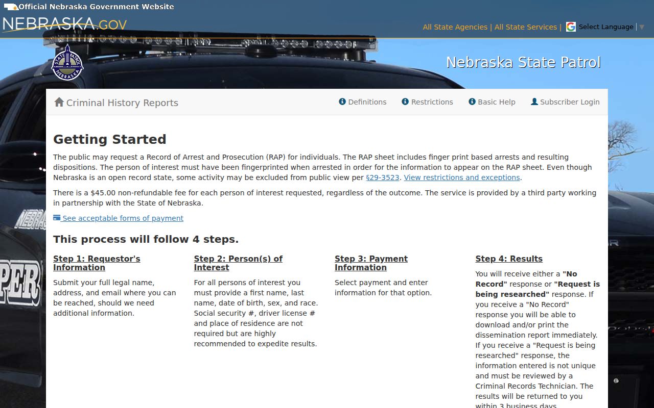 Boone County active warrant State Patrol record source